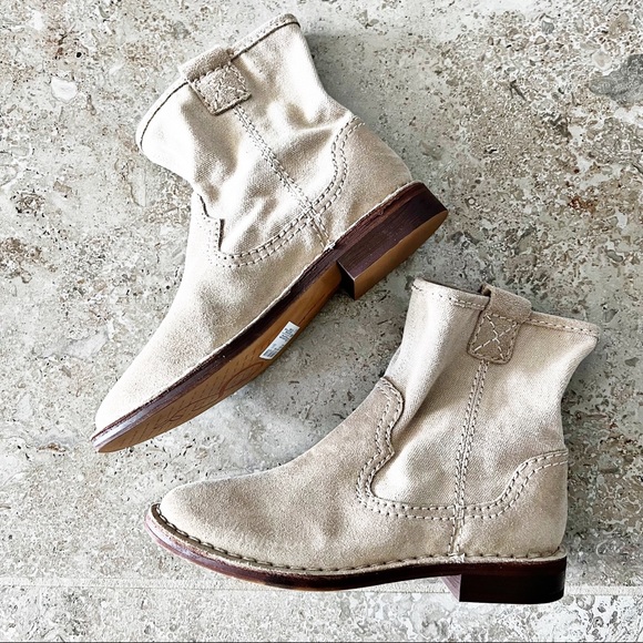 Clarks Shoes - NEW Clarks Cabaret Stage Sand Booties, Suede Ankle Boots Size UK 7D, US 9½M
